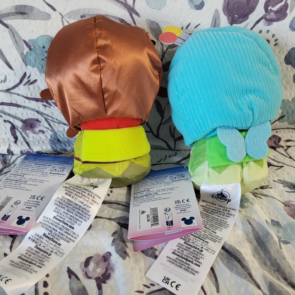 Disney Parks Mini Mixits Tinkerbell & Peter Pan, NEW, EXCLUSIVE - Picture 4 of 4